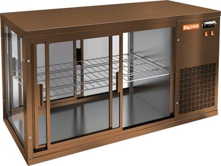 ВИТРИНА HICOLD VRL T 1300 R BRONZE