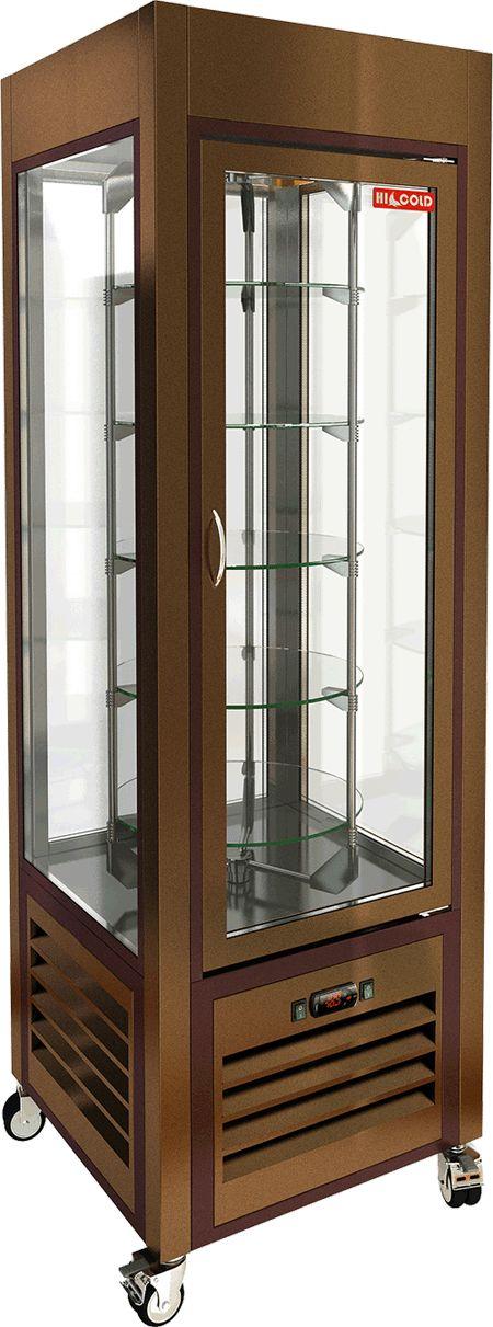 ВИТРИНА КОНДИТ/ВЕРТИКАЛЬНАЯ HICOLD VRC 350 R BRONZE FR