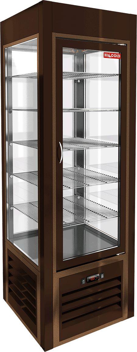 ВИТРИНА КОНДИТ/ВЕРТИКАЛЬНАЯ HICOLD VRC 350 SH BROWN FR