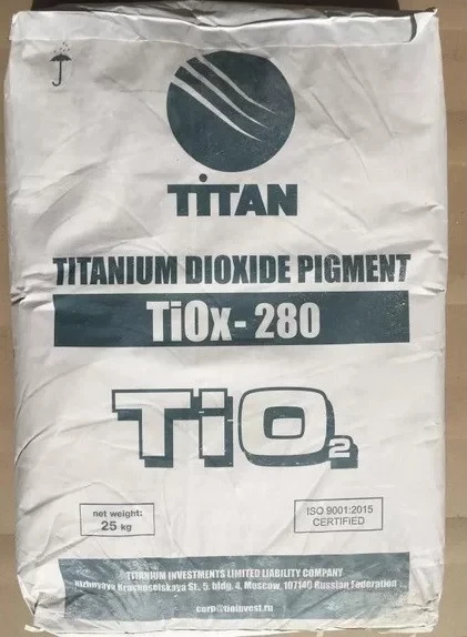 TiOX-280 Крымский Диоксид Титана (Двуокись титана)
