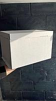 Коробка для торта картонная белая 30*40*26мм.1кор*10шт.Россия