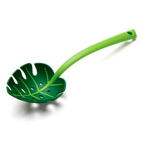 Ложка-шумовка «Листок» Jungle Spoon для спагетти и салатов