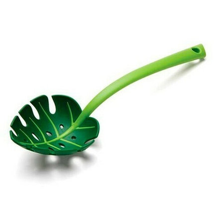 Ложка-шумовка «Листок» Jungle Spoon для спагетти и салатов, фото 1