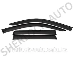 Ветровики ( дефлекторы окон ) Toyota Land Cruiser 300 2021+ EuroStandart