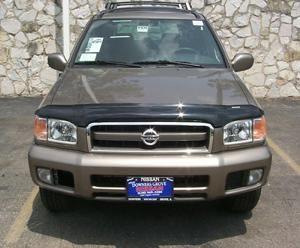 Мухабойка ( дефлектор капота ) Nissan Pathfinder (R50) 1999-2004 (З) - фото 1 - id-p96080721