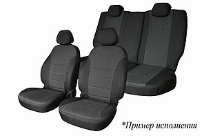 Чехлы автомобильные Kia Sporatge 2018+ Жаккард темно-серый