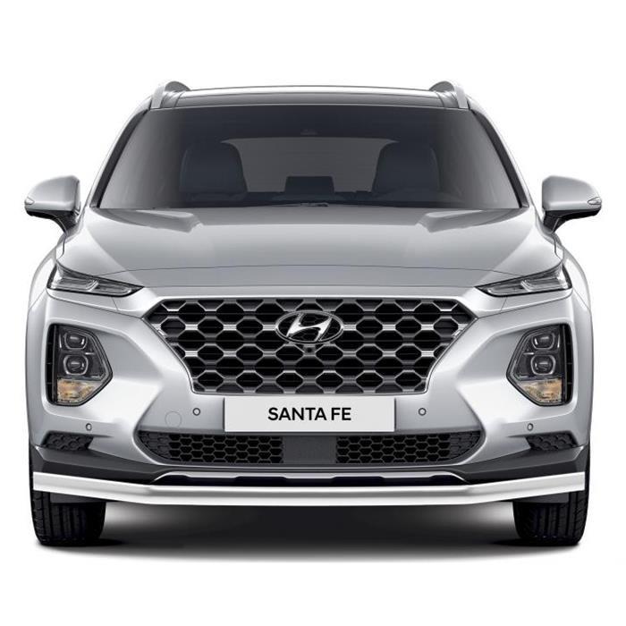 Hyundai Santa Fe 2021- Защита переднего бампера d57
