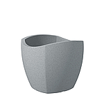 Горшок пластиковый Wave Globe Cubo 256/40 | Scheurich, фото 3