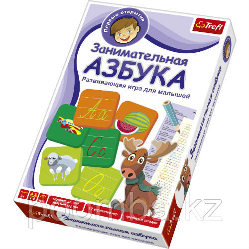 Настольная игра "Первые открытия" - Занимательная азбука