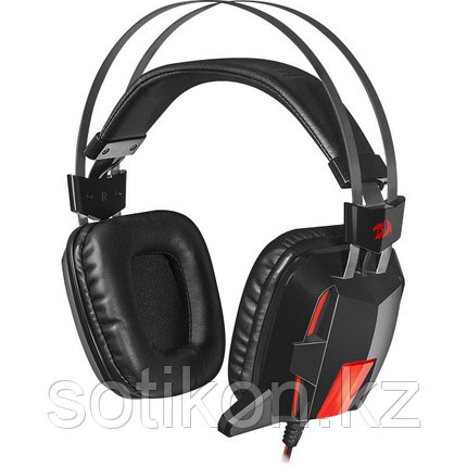 Наушники-гарнитура игровые Redragon Lagopasmutus 2 красный + черный, фото 2