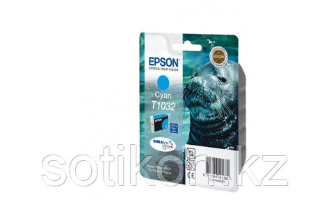 Картридж Epson C13T10324A10 I/C Stylus TX550W / T40W / TX600FW голубой, фото 2
