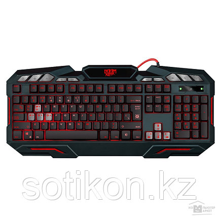 Клавиатура игровая Defender Doom Keeper GK-100DL RU, черный, фото 2