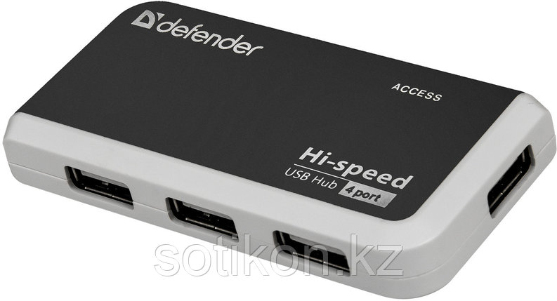 Разветвитель Defender Quadro Infix USB2.0, 4порта HUB, фото 2