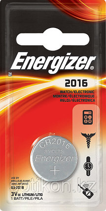 Элемент питания Energizer CR2016 -1 штука в блистере, фото 2