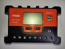 Контроллер заряда аккумуляторов солнечных систем 80A универсальный 12-24-48В