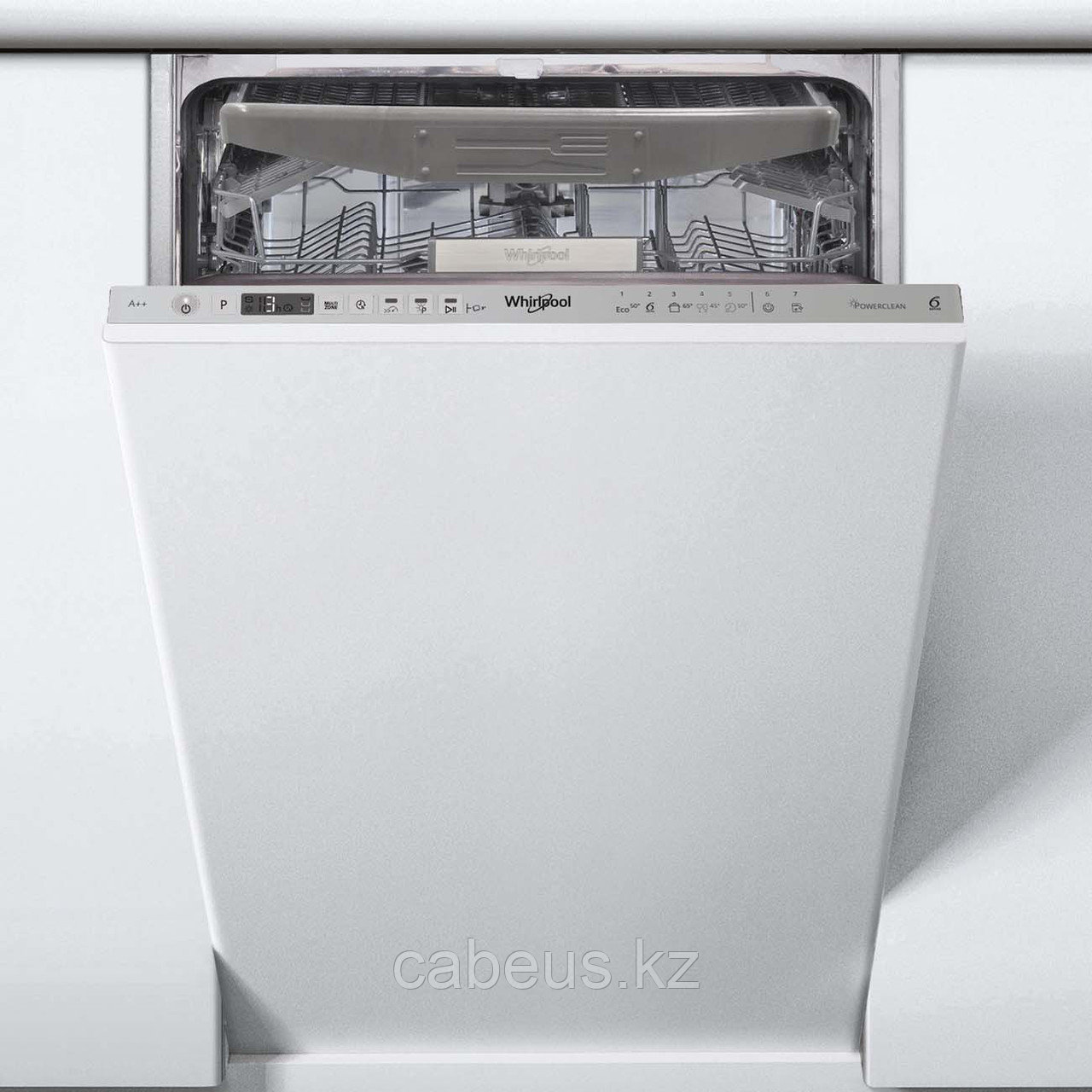 Встраиваемая посудомоечная машина 45 см Whirlpool WSIO 3O23 PFE X