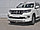 Защита переднего бампера d63 секции-d63 секции с декором Land Cruiser Prado Style 2019-2020, фото 2