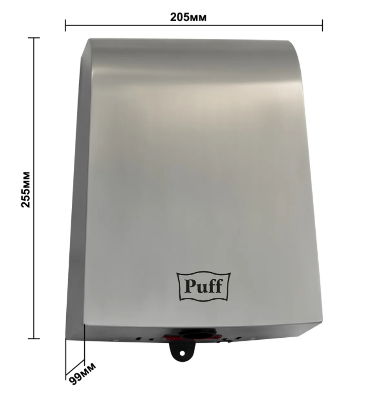 Электросушитель для рук "Puff-8950", хром (Puff, Россия) - фото 6 - id-p96113598