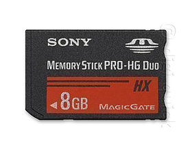 Карта памяти Memory Stick Pro Duo SONY 8 Gb