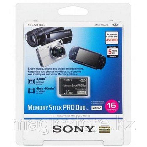 Карта памяти Memory Stick Pro Duo SONY 16 Gb, оригинал - фото 1 - id-p96115792