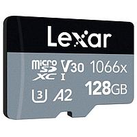 Карта памяти LEXAR Professional 1066x 128GB microSDHC/microSDXC UHS-I Card SILVER Series with adapter