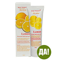 Лубрикант на водной основе Silk Touch Lemon-лимон, тюбик 100 мл