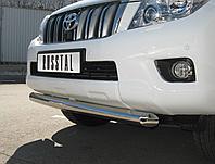 Защита переднего бампера d76 Land Cruiser Prado 2009-2013