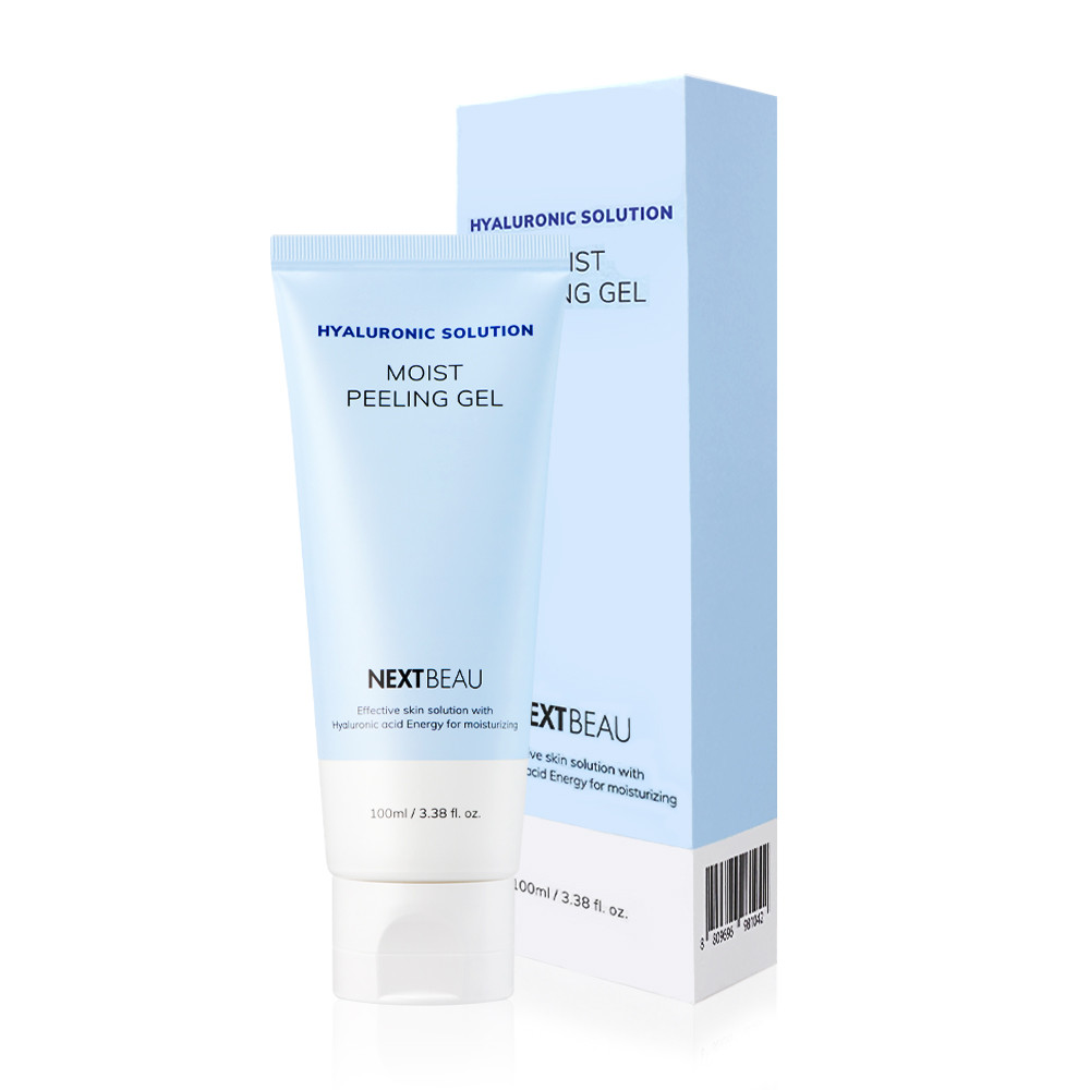 Nextbeau Увлажняющий пилинг-гель с гиалуроновой кислотой Hyaluronic solution Moist Peeling Gel / 100 мл. - фото 2 - id-p96116229