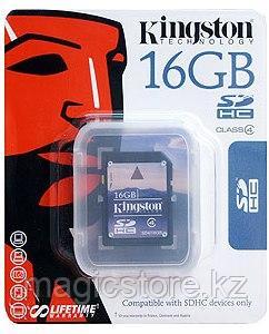 Карта памяти SD Kingston 16 Gb, оригинал