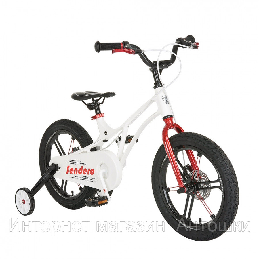 PITUSO Велосипед двухколесный Sendero 16" White/Белый