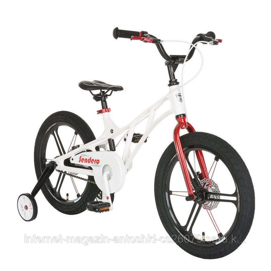 PITUSO Велосипед двухколесный Sendero 18" White/Белый