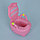 PITUSO Детский горшок КОТЕНОК Розовый PINK 36,5*31,5*46 см, фото 9