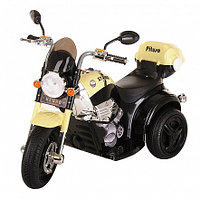 PITUSO Электро-Мотоцикл MD-1188, 6V/4Ah*1, колеса пластик 90х43х54 см, Black-beige /Черно-Бежевый, фото 1
