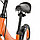 PITUSO Беговел Pulsar, колеса AIR 14", тормоз, подножка,Orange matt/Оранжевый матовый, фото 7