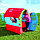PALPLAY Игровой Домик Лилипут, со светом и звонком, Красный-зеленый-голубой/Маян (95х90х110h), фото 3