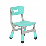 PITUSO Набор Столик со стульчиком, Turquoise/Ментол,60*60*48см+30*28*50см, фото 4