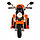 PITUSO Электро-Мотоцикл MD-1188, 6V/4Ah*1, колеса пластик  90х43х54 см, Orange / Оранжевый, фото 2