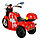 PITUSO Электро-Мотоцикл MD-1188, 6V/4Ah*1, колеса пластик  90х43х54 см, Red / Красно-Черный, фото 4