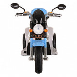 PITUSO Электро-Мотоцикл MD-1188, 6V/4Ah*1, колеса пластик 90х43х54 см, White-blue / Бело-Голубой, фото 2