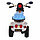 PITUSO Электро-Мотоцикл MD-1188, 6V/4Ah*1, колеса пластик 90х43х54 см, White-blue / Бело-Голубой, фото 5