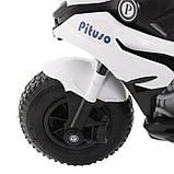 PITUSO Электромотоцикл HLX2018/2, 12V/7Ah*1,колеса надув.,108х46х76 см, White/Белый (музыка,свет), фото 5