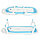 PITUSO Детская ванна складная 85 см Light blue/Светло-голубая 85*51*21 см 6 шт./кор, фото 6