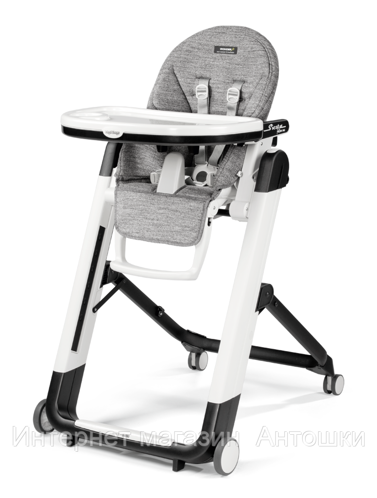 PEG PEREGO Стульчик для кормления SIESTA FOLLOW ME WONDER GREY