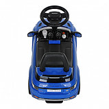 CHI LOK BO Каталка Range Rover Evogue (муз.панель, спинка-толкатель) 3-6 лет, Blue/Синий, фото 4