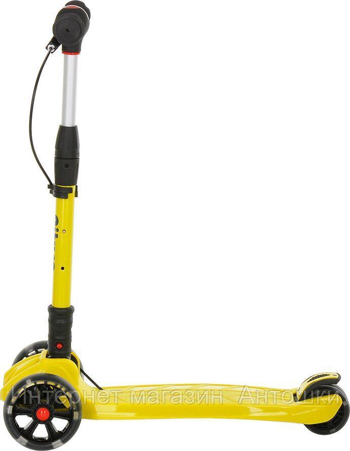 PITUSO Самокат трехколесный S920B Yellow/Желтый