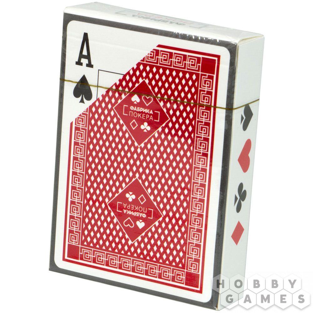 Колода пластиковых карт для покера с увеличенным индексом