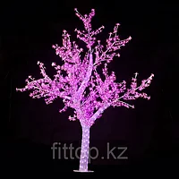 Светодиодное дерево розовое