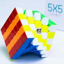 Кубик Рубика из цветного пластика для скоростной сборки SpeedCube Warrior QYtoys (5 x 5 x 5)