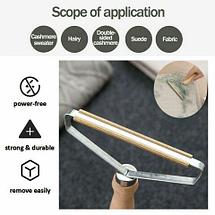 Щетка-скребок для удаления катышков, ворса и шерсти с одежды, мебели и ковров «Миниклинер», фото 4