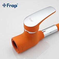 FRAP F4453-02 Cмеситель д/кухни гибк. выс. оранж 35 мм, фото 4